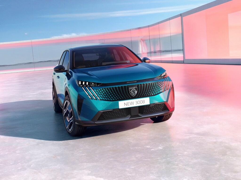 Novo PEUGEOT 3008 PLUG-IN HYBRID Blue Obsession vista frontal