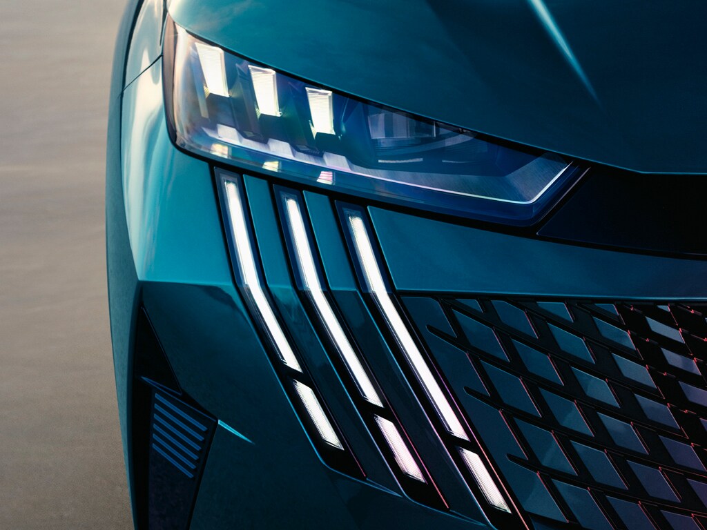 Novo PEUGEOT 3008 PLUG-IN HYBRID Blue Obsession faróis PEUGEOT PIXEL LED