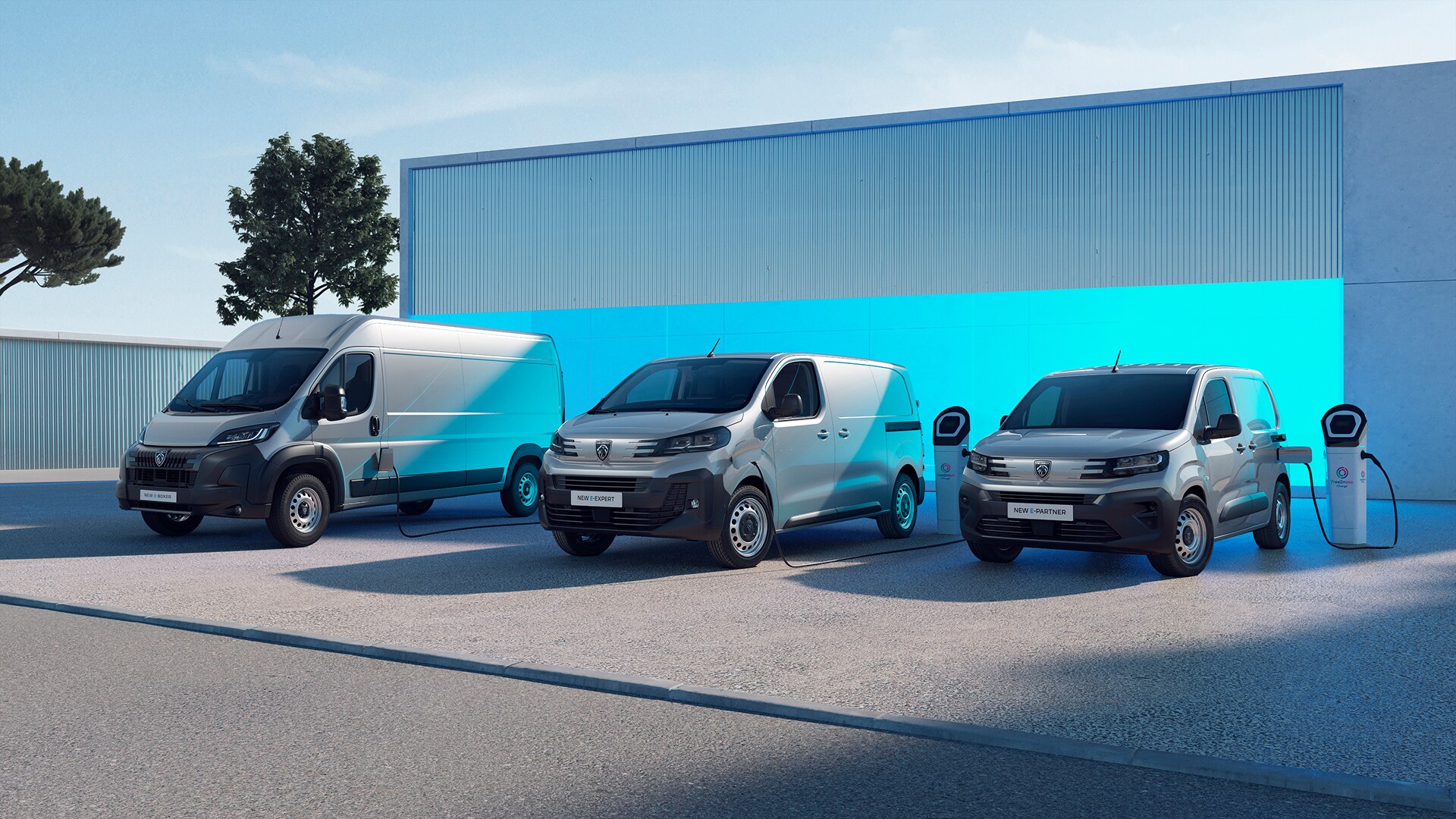 Gama de veículos comerciais ligeiros da PEUGEOT