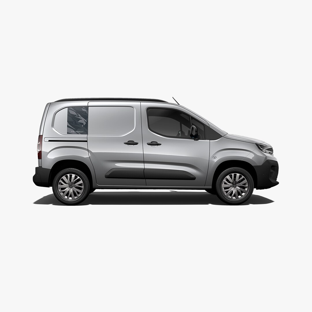 Vista lateral do PEUGEOT Partner M Pro Skill